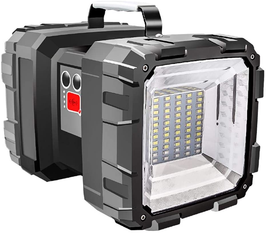 Lanterna Puternica cu Acumulator MXW844 2 Capete 55 LED, USB, Semnalizare Urgente
